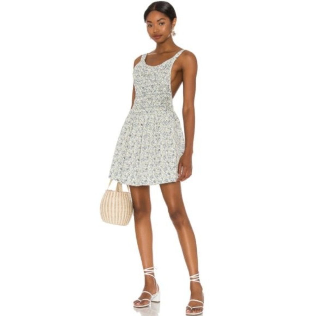 Free People Petunia Mini Fit And Flare Dress Nwt